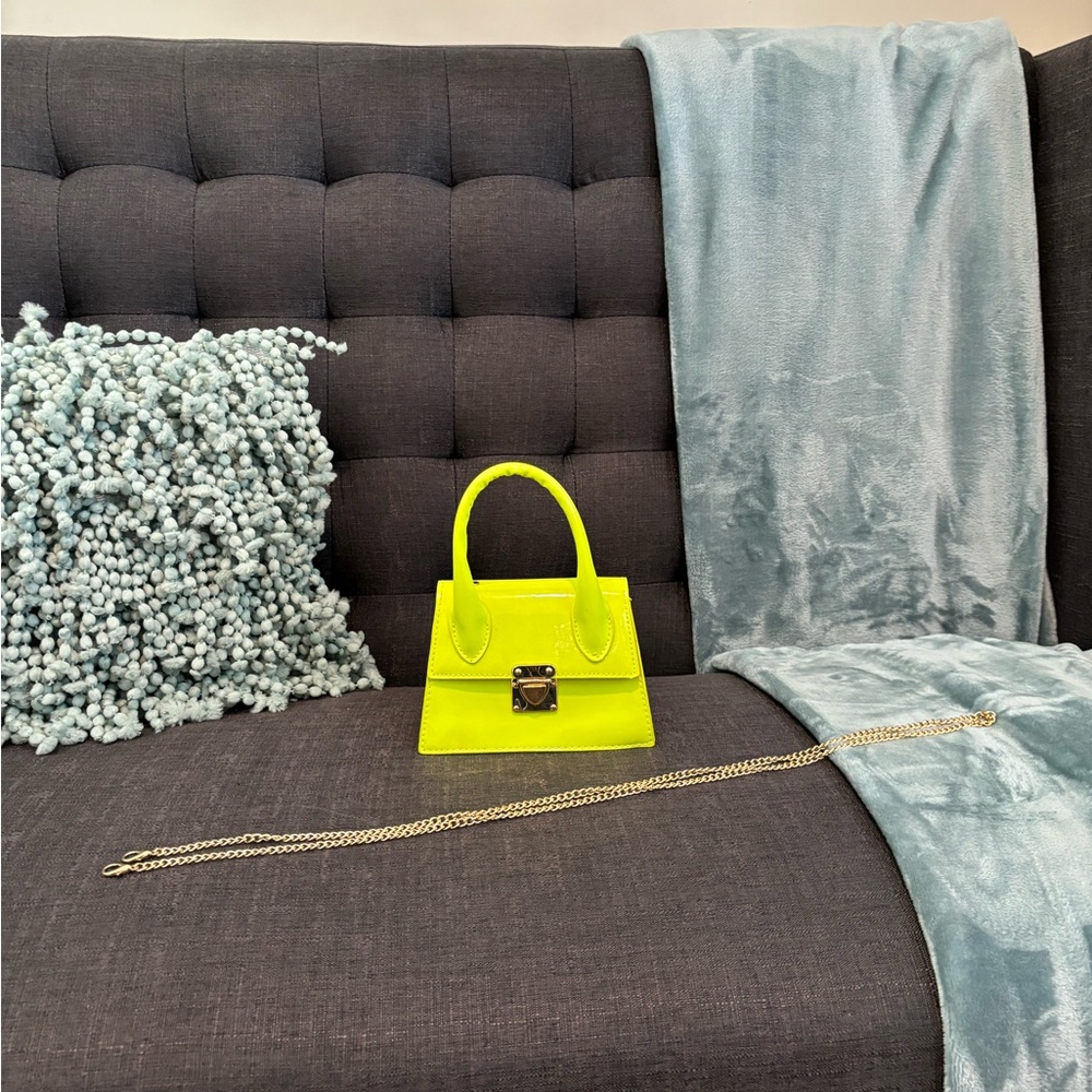 Lime Green Mini Purse